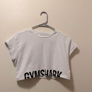 Gymshark cropped shirt size xs